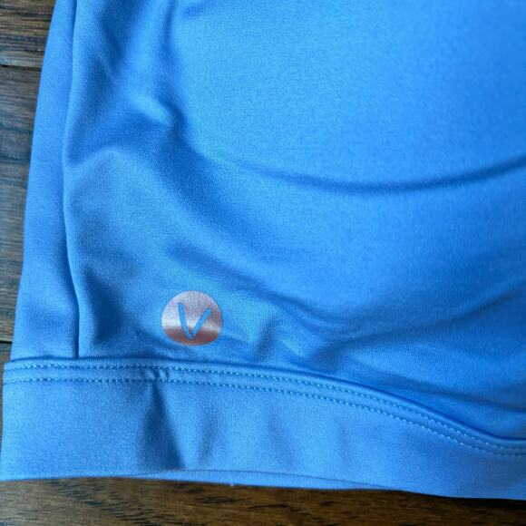 LIVI by Lane Bryant Racerback Padded Bra Blue Sz 42D - Picture 3 of 9